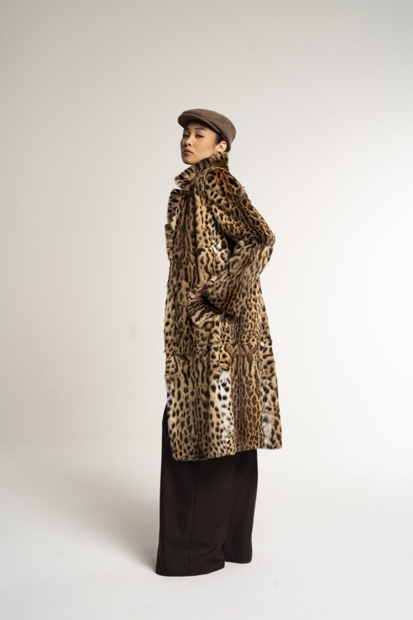 Пальто JAGUAR из натурального меха — Модный дом JULIAKISELEVA