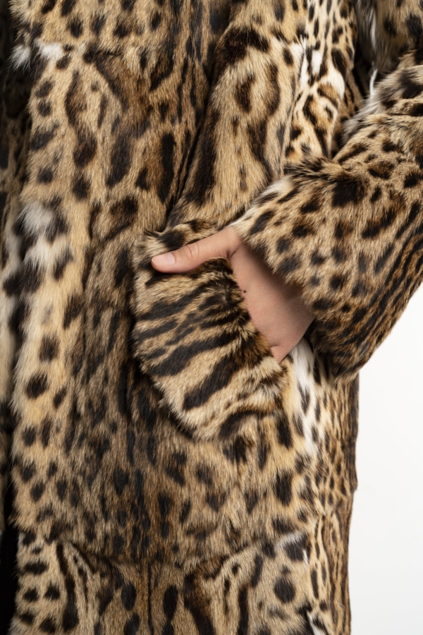 Пальто JAGUAR из натурального меха — Модный дом JULIAKISELEVA