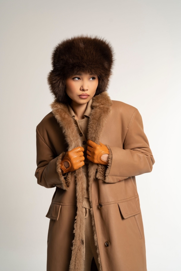 Дубленка POLAR из овчины — Модный дом JULIAKISELEVA