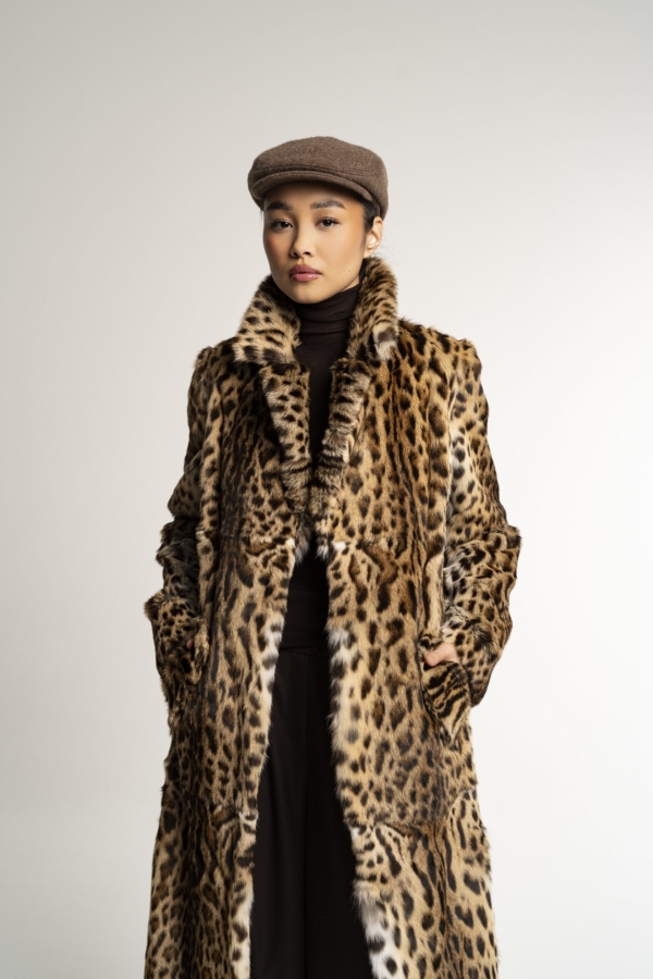 Пальто JAGUAR из натурального меха — Модный дом JULIAKISELEVA