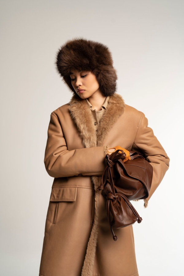 Дубленка POLAR из овчины — Модный дом JULIAKISELEVA