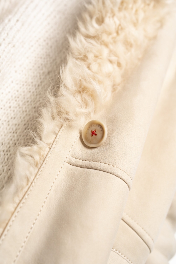 Дубленка JACKET из овчины — Модный дом JULIAKISELEVA